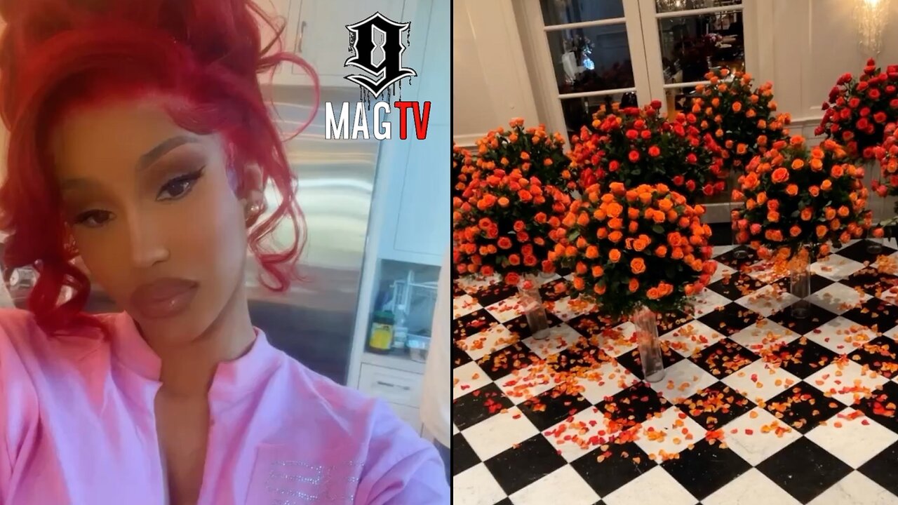 Offset Goes Cray Cray Gifting Wife Cardi B Flowers & Chanel Bags! 🌸