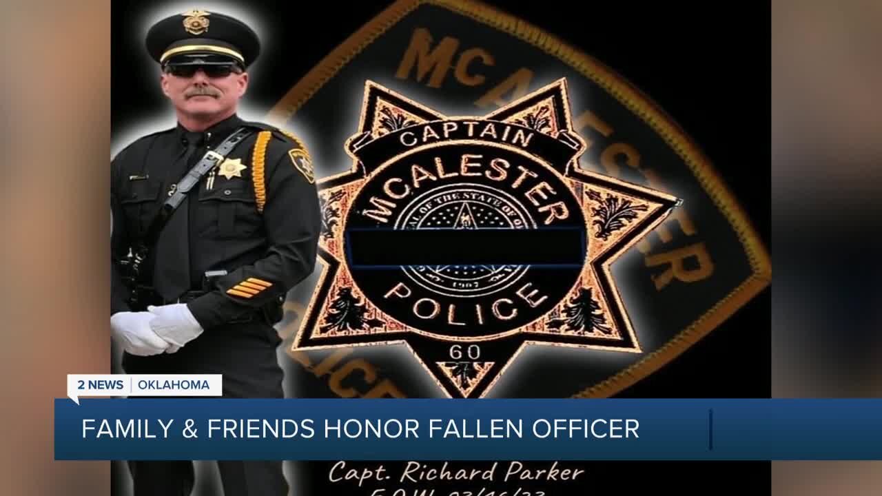 Family and Friends Honor Fallen Officer