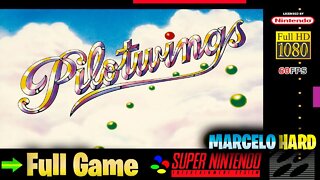 Pilotwings - Super Nintendo (Full Game Walkthrough)