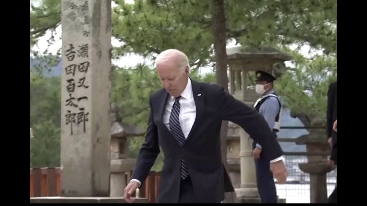 Joe Biden Stumbles While Walking Down Stairs At G7 Summit In Japan