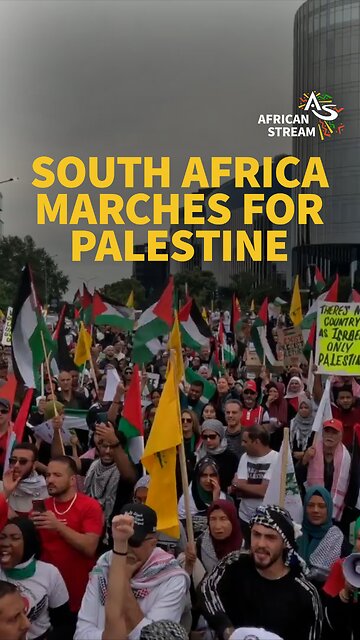 SOUTH AFRICA MARCHES FOR PALESTINE