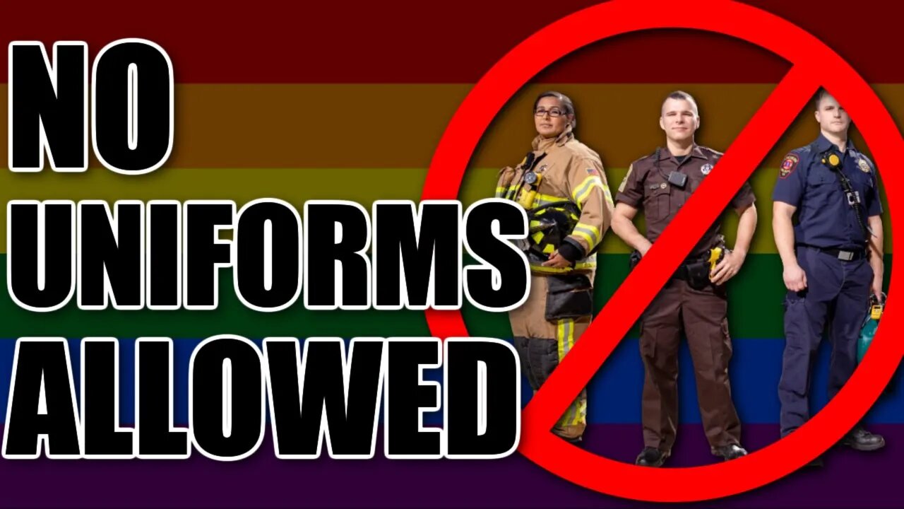 NO UNIFORMS ALLOWED #pride