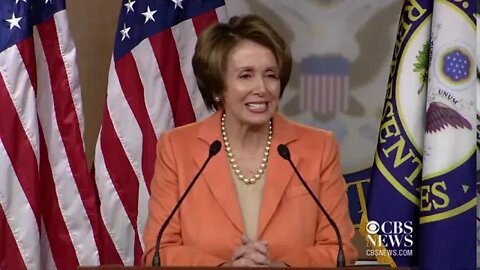 Jesuit puppet Nancy Pelosi gets super excited about the new Pope---Francis (July 13, 2013)