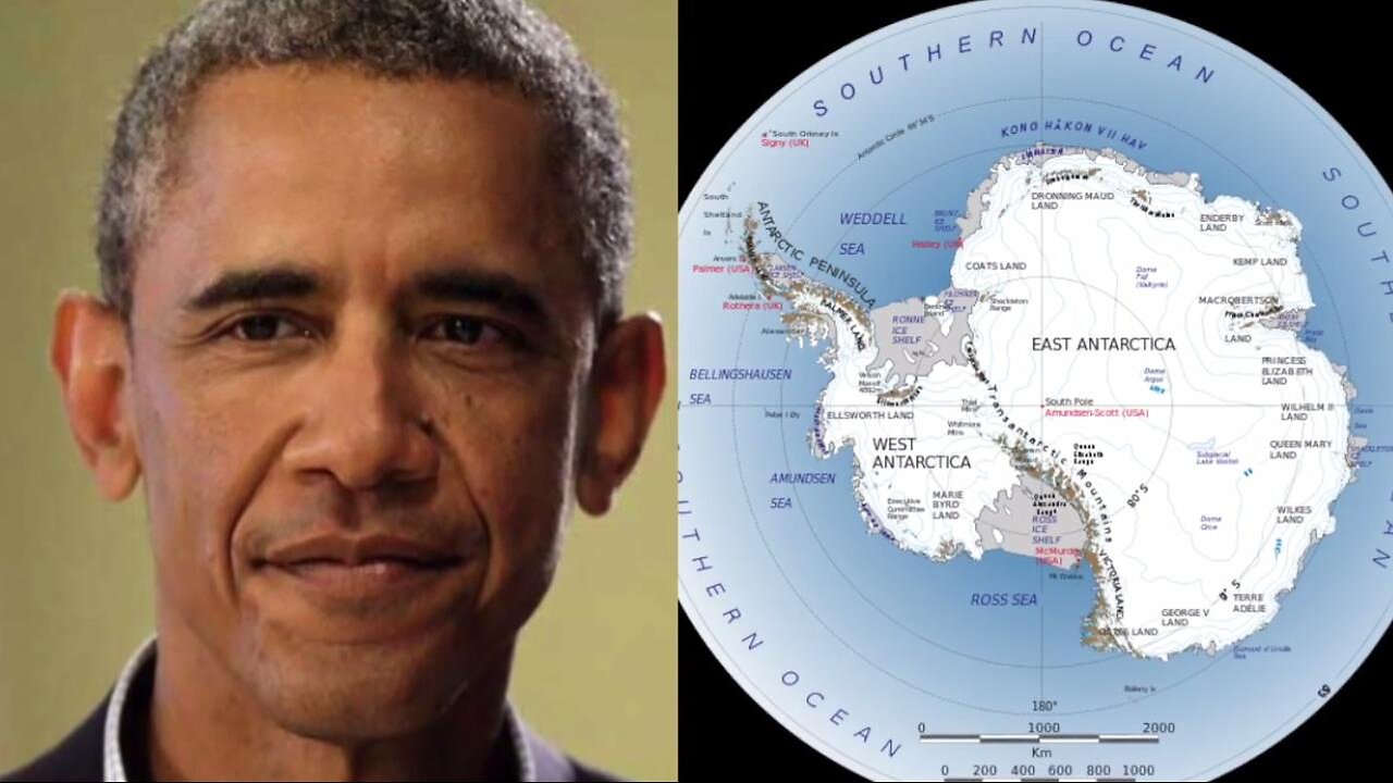 Obama Secret Trip To Antarctica (4/18/16) Nazis Escaped Here After WWII? Escape for Globalist When Sh*t Hits the Fan?