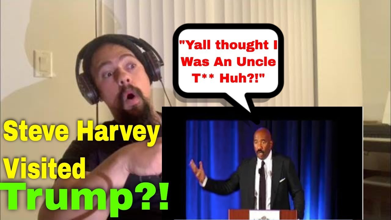 Steve Harvey on the Donald Trump Visit Reaction!