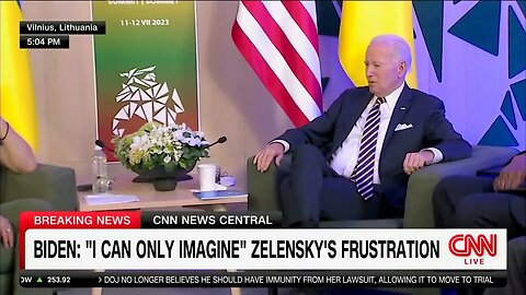 Biden Tells Zelenskyy: "The Bad News For You Is We're Not Going Anywhere. You're Stuck With Us."