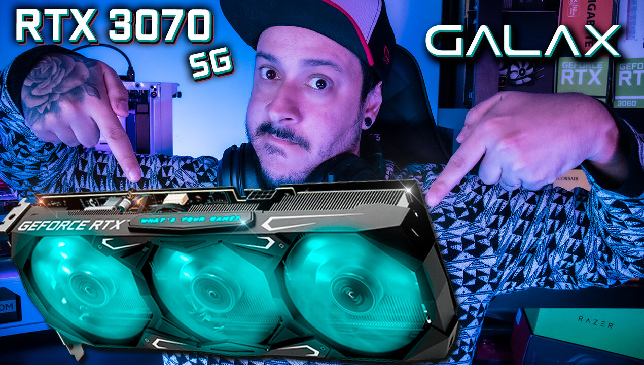 Review RTX 3070 SG Galax é boa? - Teste em jogos #rtx3070 #umboxing