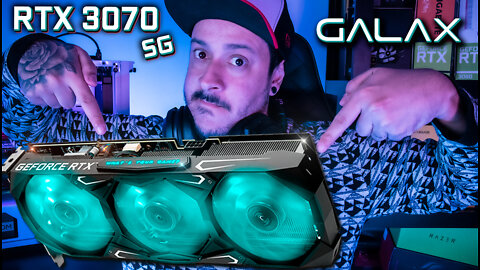 Review RTX 3070 SG Galax é boa? - Teste em jogos #rtx3070 #umboxing