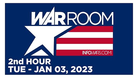 WAR ROOM [2 of 3] Tuesday 1/3/23 • News, Calls, Reports & Analysis • Infowars