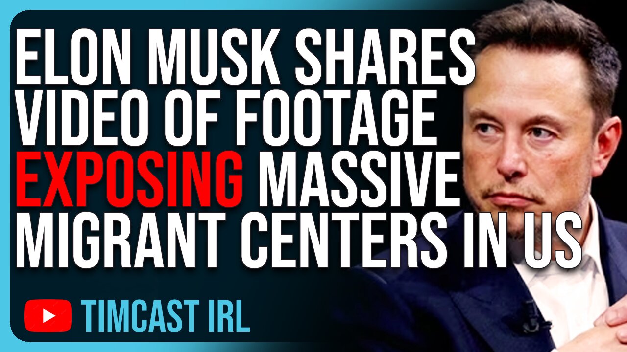 Elon Musk Shares Footage EXPOSING MASSIVE Migrant Centers, US Govt. Spends Over 80k Per Migrant