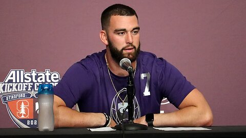 Kansas State Football | Skylar Thompson Postgame Press Conference | K-State 24, Stanford 7