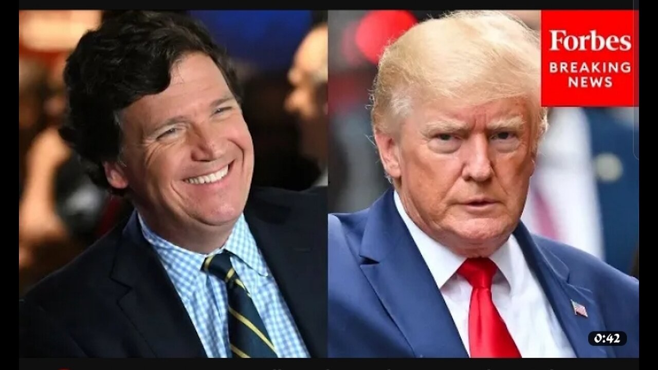 WATCH: Trump Tells Tucker Carlson On 'X' Show Why He Skipped Republican Presidential Primary Debate