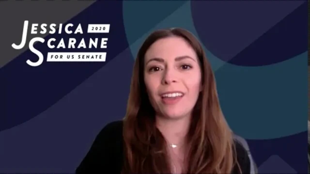 DELAWARE PROGRESSIVE FIGHTER TAKING ON THE ESTABLISHMENT LET'S GET HER TO THE SENATE JESS SCARANE
