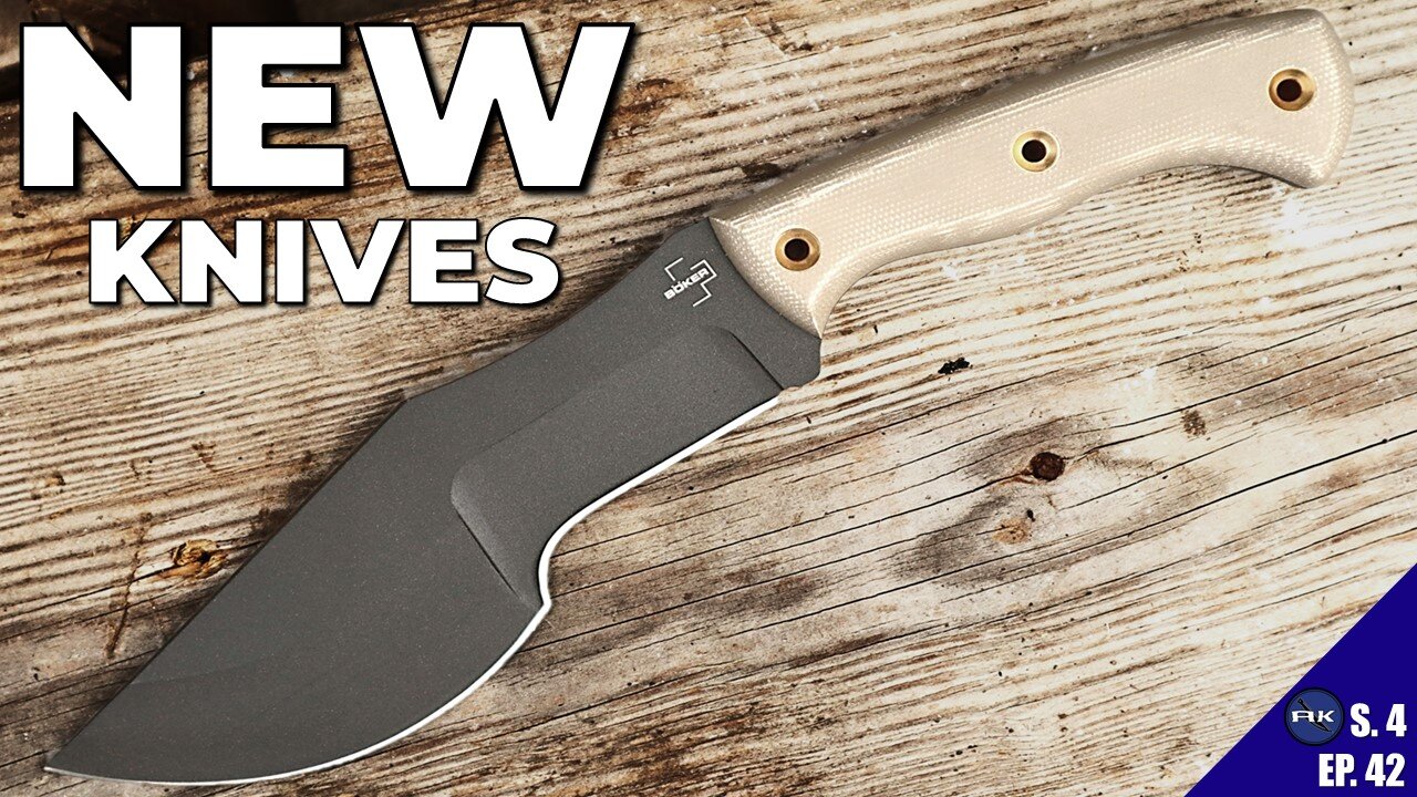 NEW KNIVES | TOPS Tom Brown Tracker Look Alike & Bark River USA | Cold Steel GAW | AK Blade