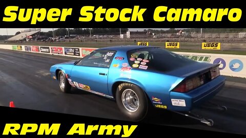 11 Second Super Stock Camaro | Wednesday Night Drags 2020