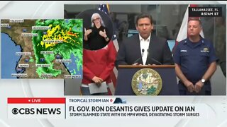 500 Year Flood Event: Gov DeSantis On Hurricane Ian