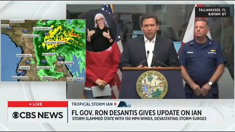 500 Year Flood Event: Gov DeSantis On Hurricane Ian