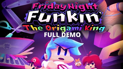 Friday Night Funkin' THE ORIGAMI KING The FULL DEMO