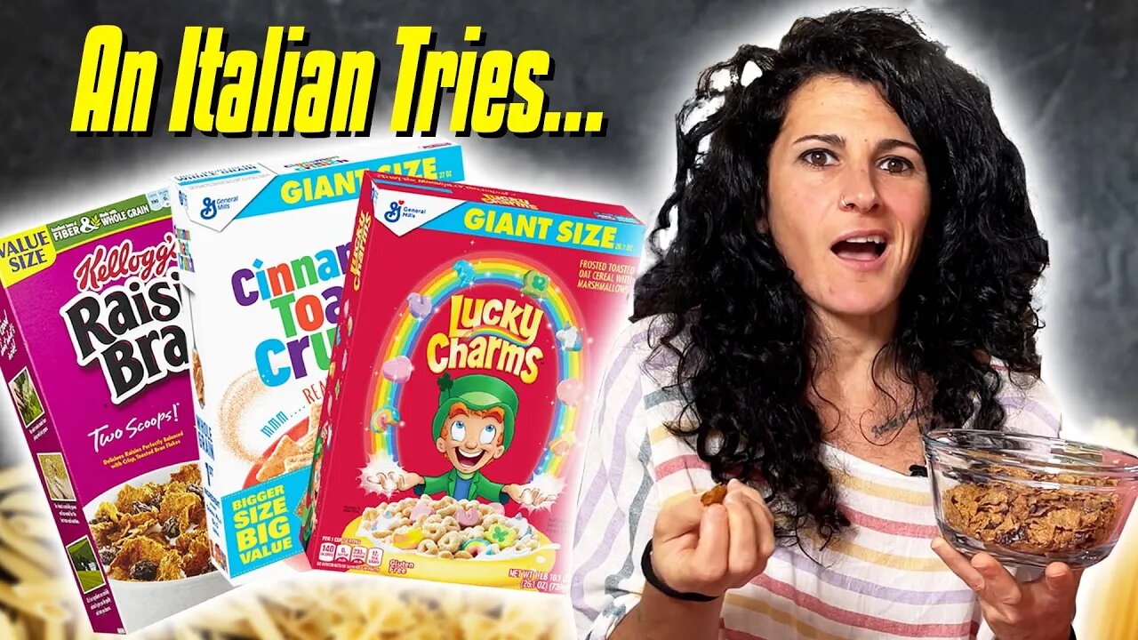 An Italian Tries AMERICAN BREAKFAST CEREAL