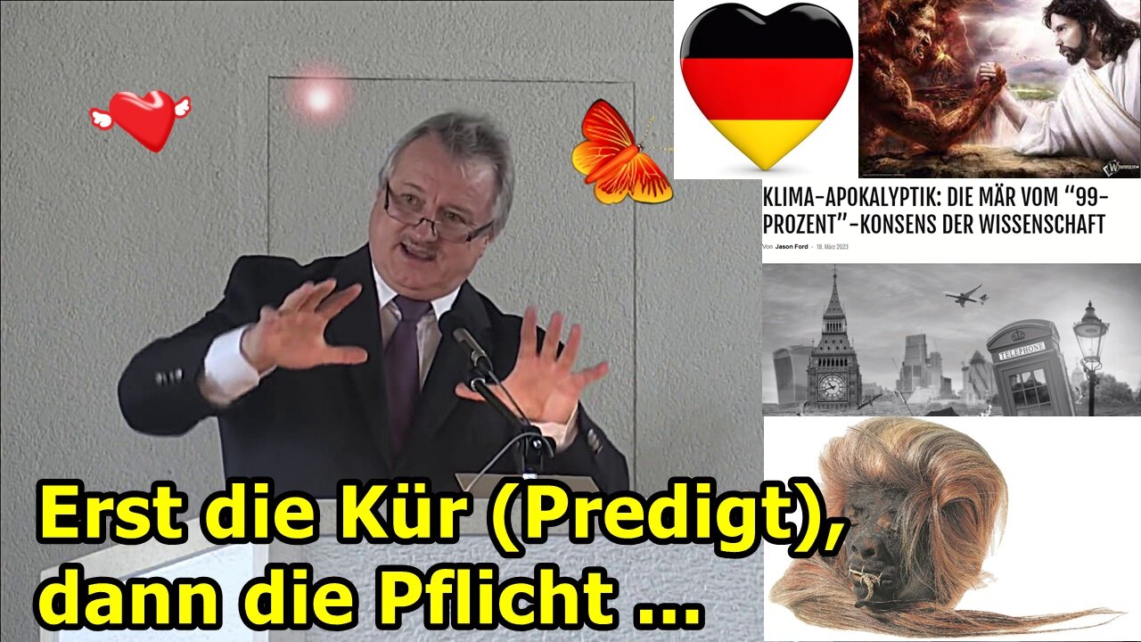 Erst die Kür (Predigt von Jakob Tscharntke), dann die Pflicht (Tagesgeschehen) vom 19.03.2023 ...