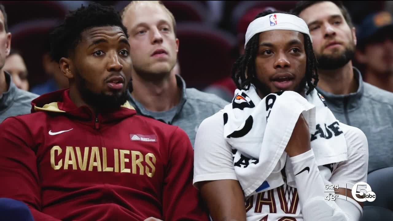 Cavs miss Darius Garland but finding silver linings while he's out with injury