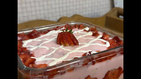 Strawberry Trifle🍓🍓