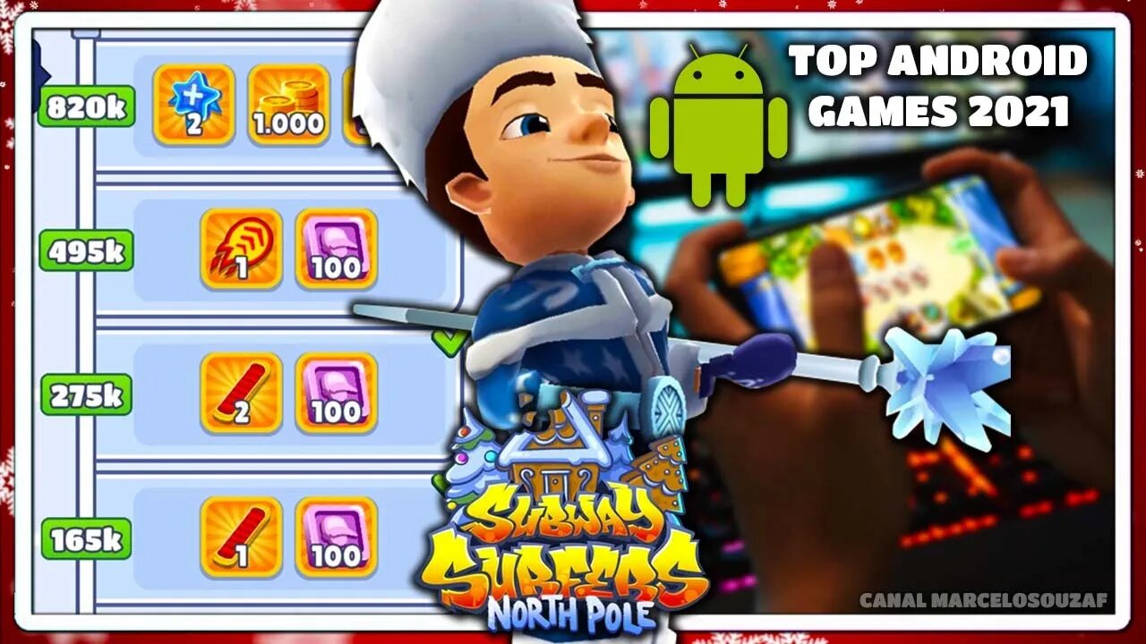 Subway Surfers Polo Norte 2021 | Top Jogos de Android 2021 | Recorde com Nicolai Frost