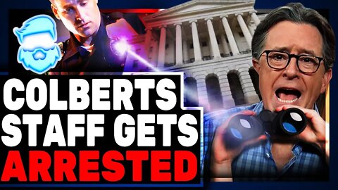 Stephen Colbert Staff ARRESTED In The Capitol Building & Tucker Carlson Demands Justice!