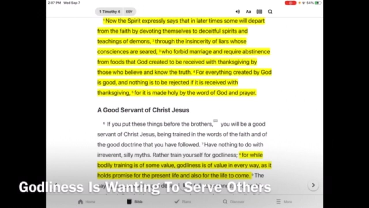 Godliness 12: Wanting To Serve Others