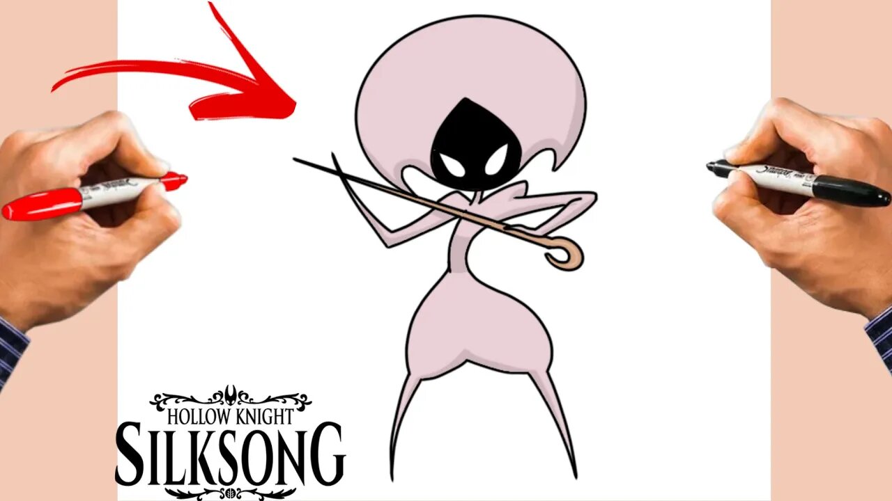 Como Desenhar Lace de Hollow Knight: Silksong