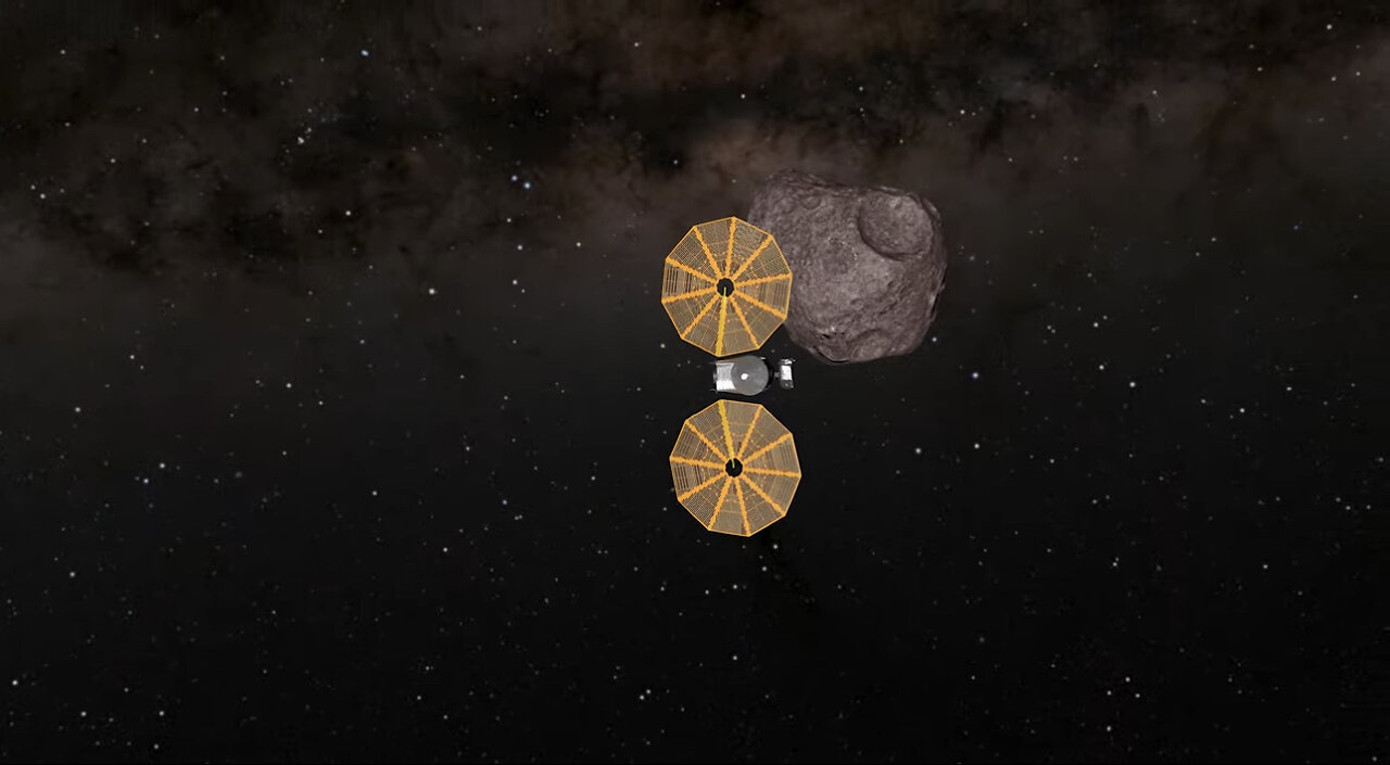 NASA's Lucy Mission Flyby of Asteroid Dinkinesh