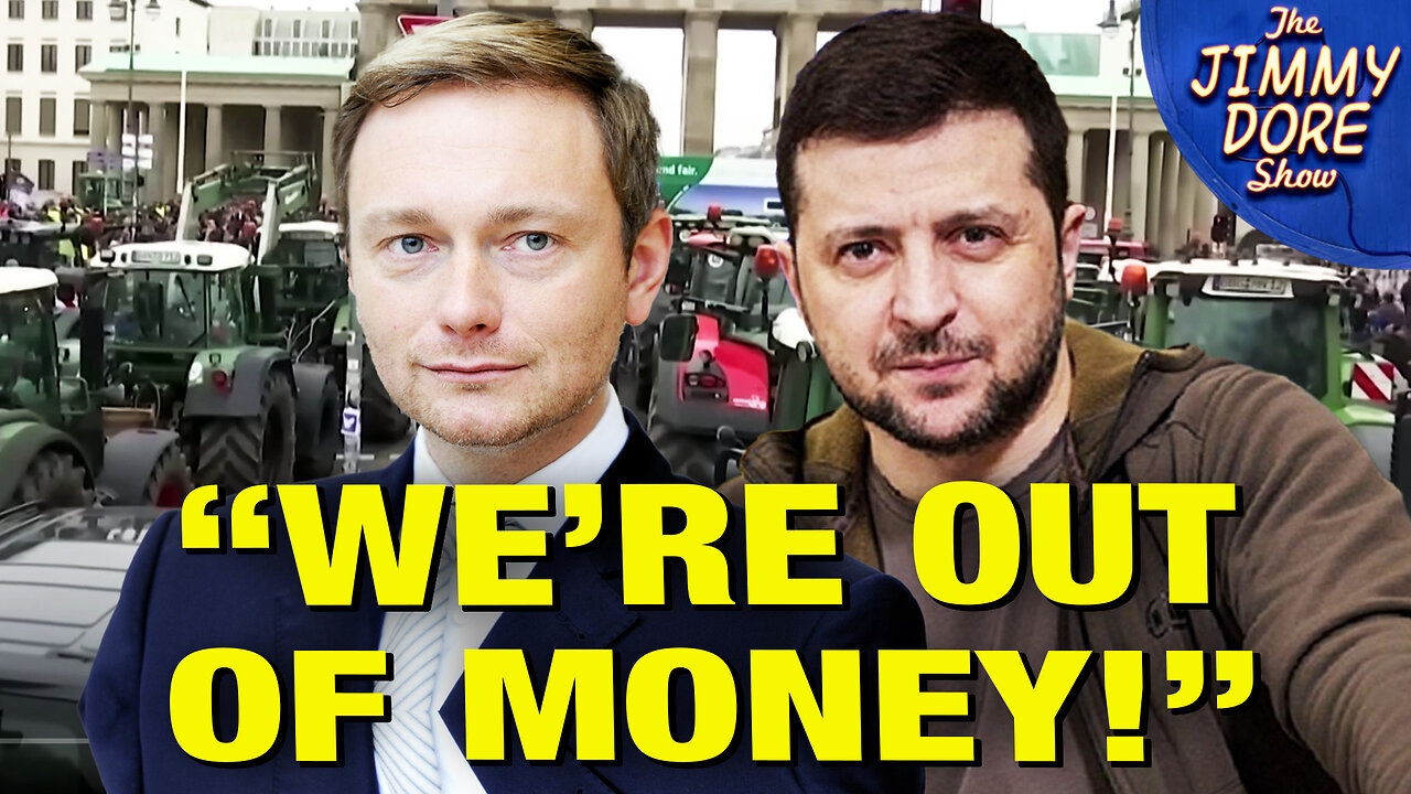 “We Gave Your Money To UKRAINE!” – German Official To Protesting Farmers