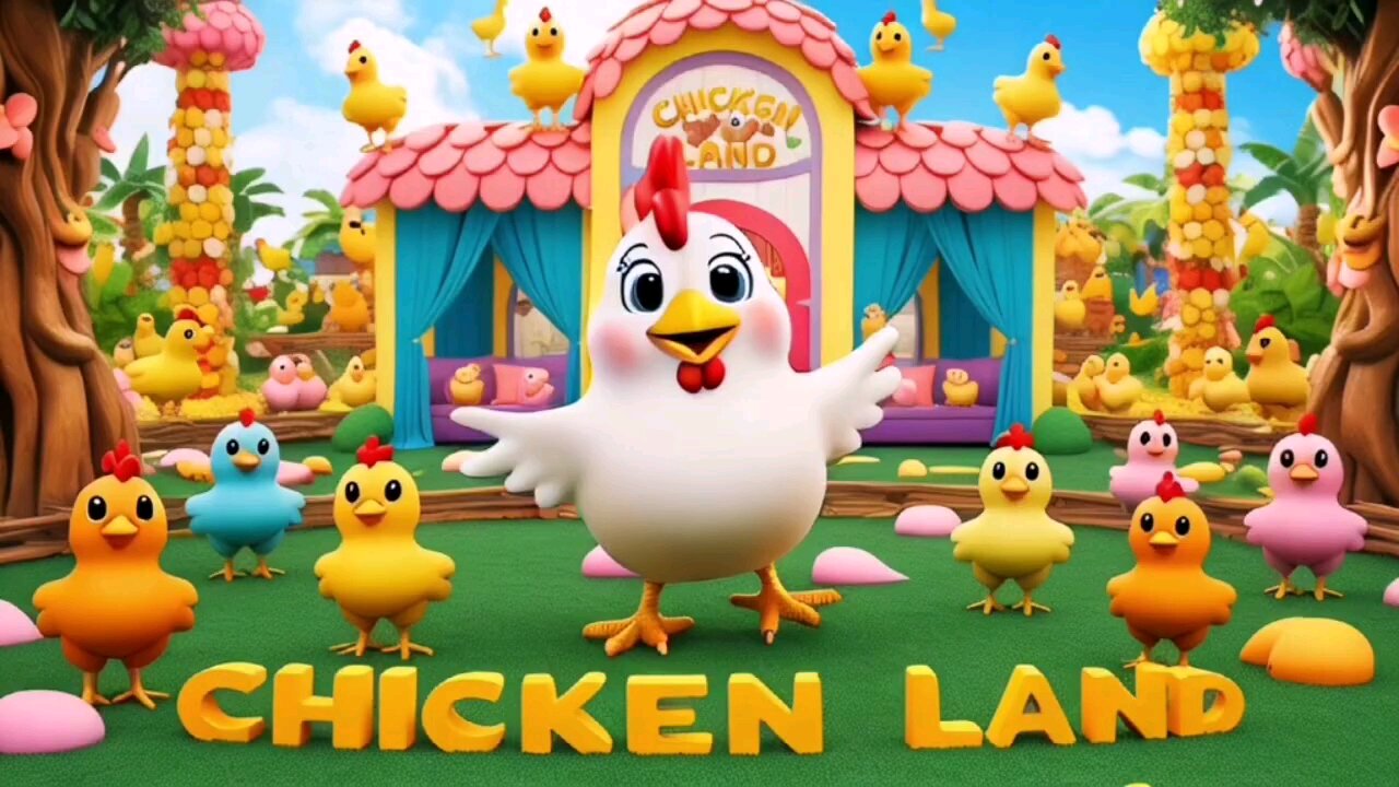 I am Chicken | Kids Song and Nursery Rhyme