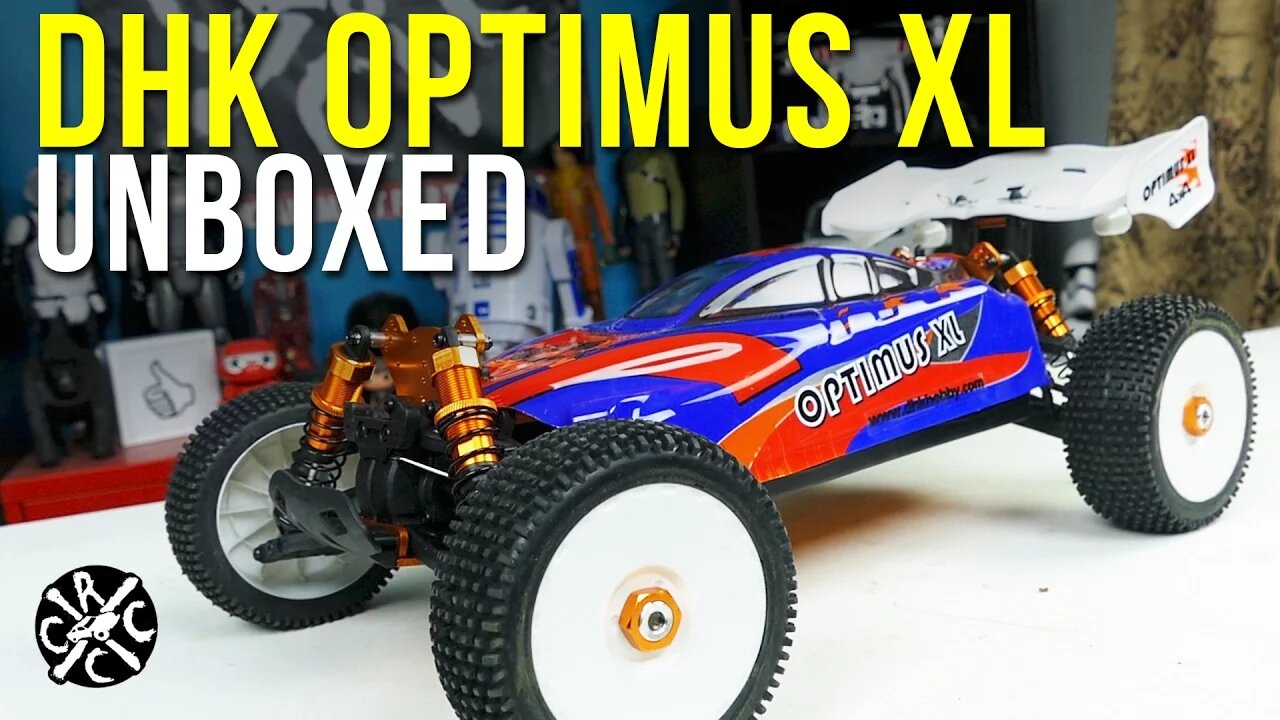 DHK HOBBY 8381 Optimus XL 1/8 Scale 4WD Buggy Unboxing