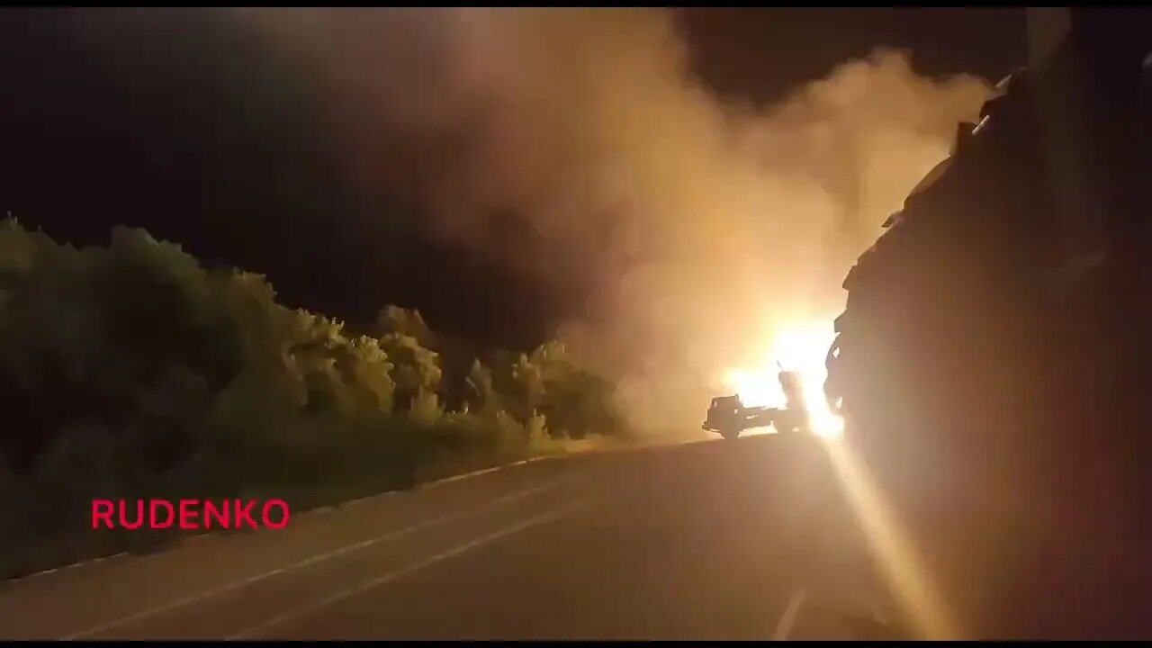 Allied BM-21 "Grad" MLRS Conducting Counter-Battery Operations Against Ukrainian Artillery💥🔥