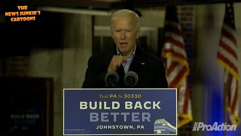 Creepy Biden Rally in Jonestown, PA.