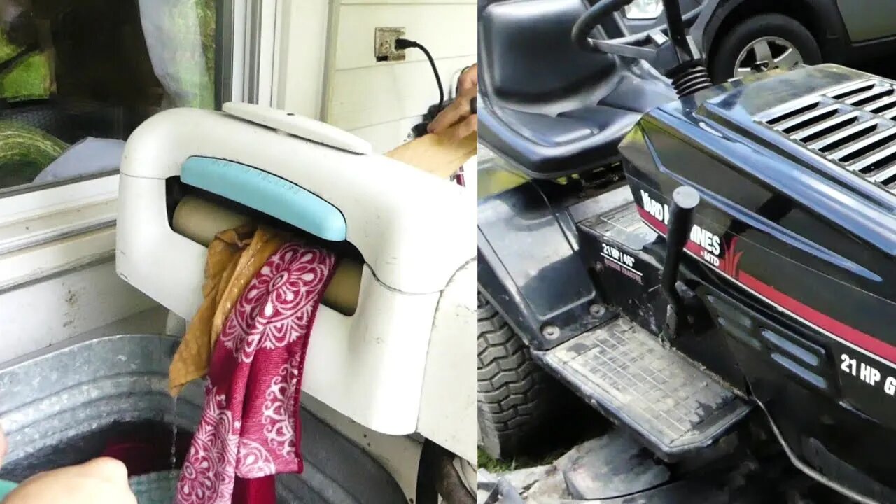 DITL | Someone blessed us with a GARDEN TRACTOR | Cook with me