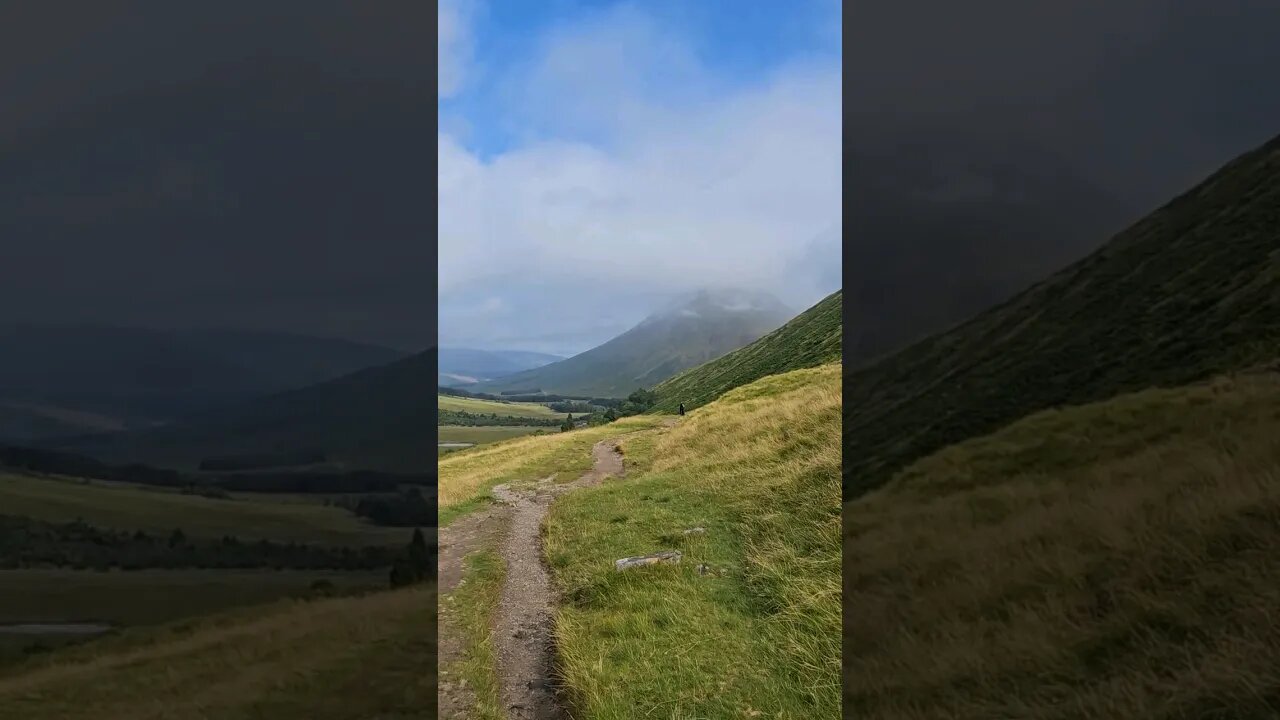 Path way sounds and views on The West Highland Way Scotland #westhighlandway