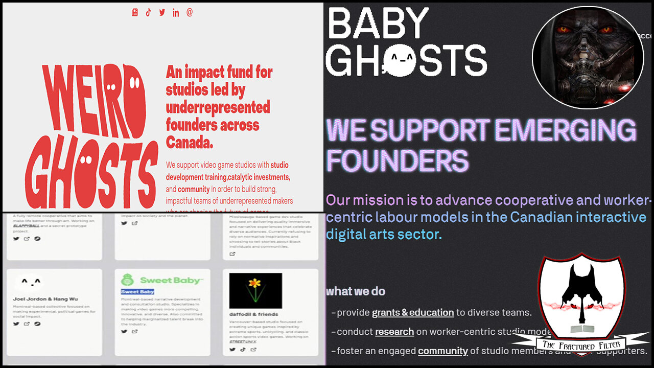 Meet Weird Ghost/Baby Ghosts The Company That Funded Sweet Baby Inc!