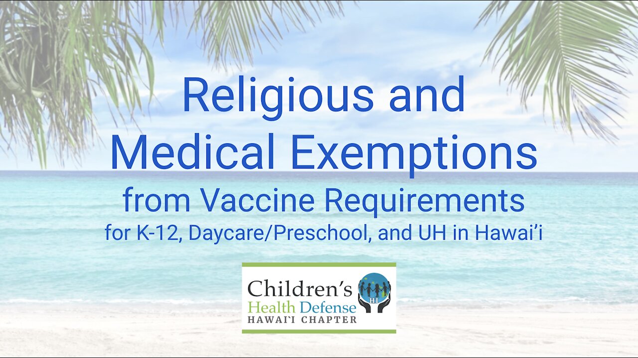 Vaccine Exemptions in Hawaii