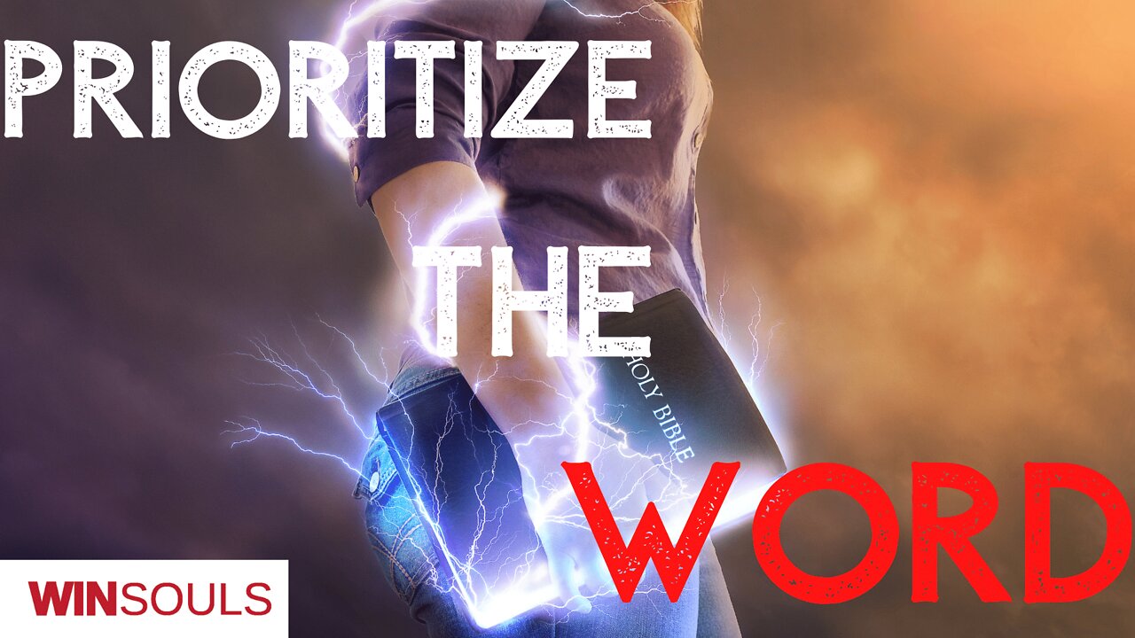 Prioritizing The Word | Live Like Jesus | Tulsa Motivational Speaker