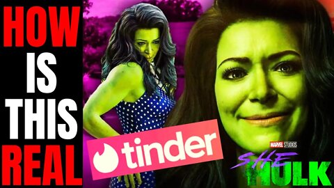 She-Hulk Gets Even More CRINGE | Marvel Uses TINDER To Promote The Series Made For Activist Women