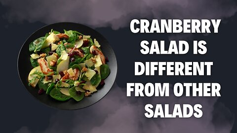 This cranberry chicken salad is delicious and healthy