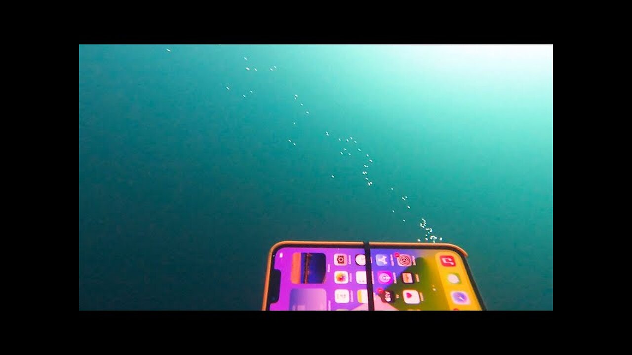 Dropping an iPhone 13 Pro Down 1,600 Feet Deep Lake - Will it Survive