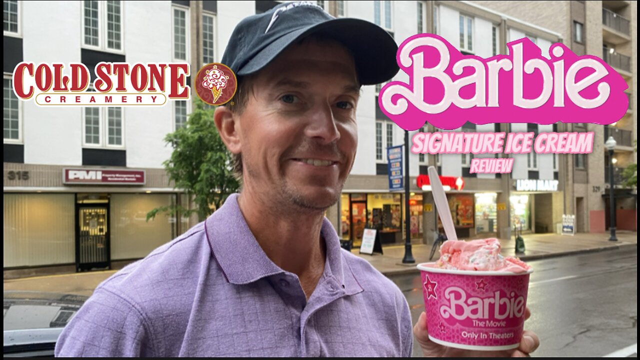 Cold Stone Creamery Barbie Ice Cream Creation Review