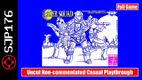 Laser Squad: Remix (for ZX Spectrum 128)—Full Game—Uncut Non-commentated Casual Playthrough