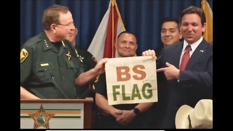 “BS Flag” 🤣 Florida Sherrif calls out the MSM