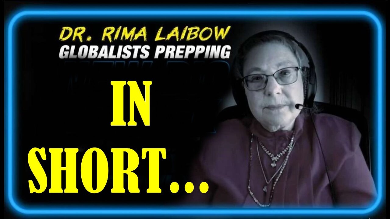 Dr. Laibow, who exposed the genocide earlier than most , speaks out..