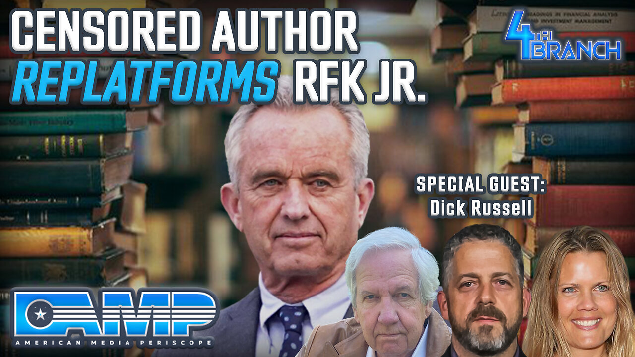 Dick Russell - Censored Author Replatforms RFK Jr.