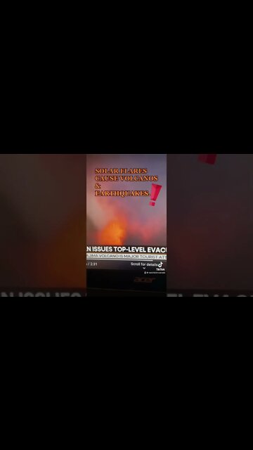 Solar Flares CAUSE VOLCANOS & Earthquakes | #conspiracy Corner #short